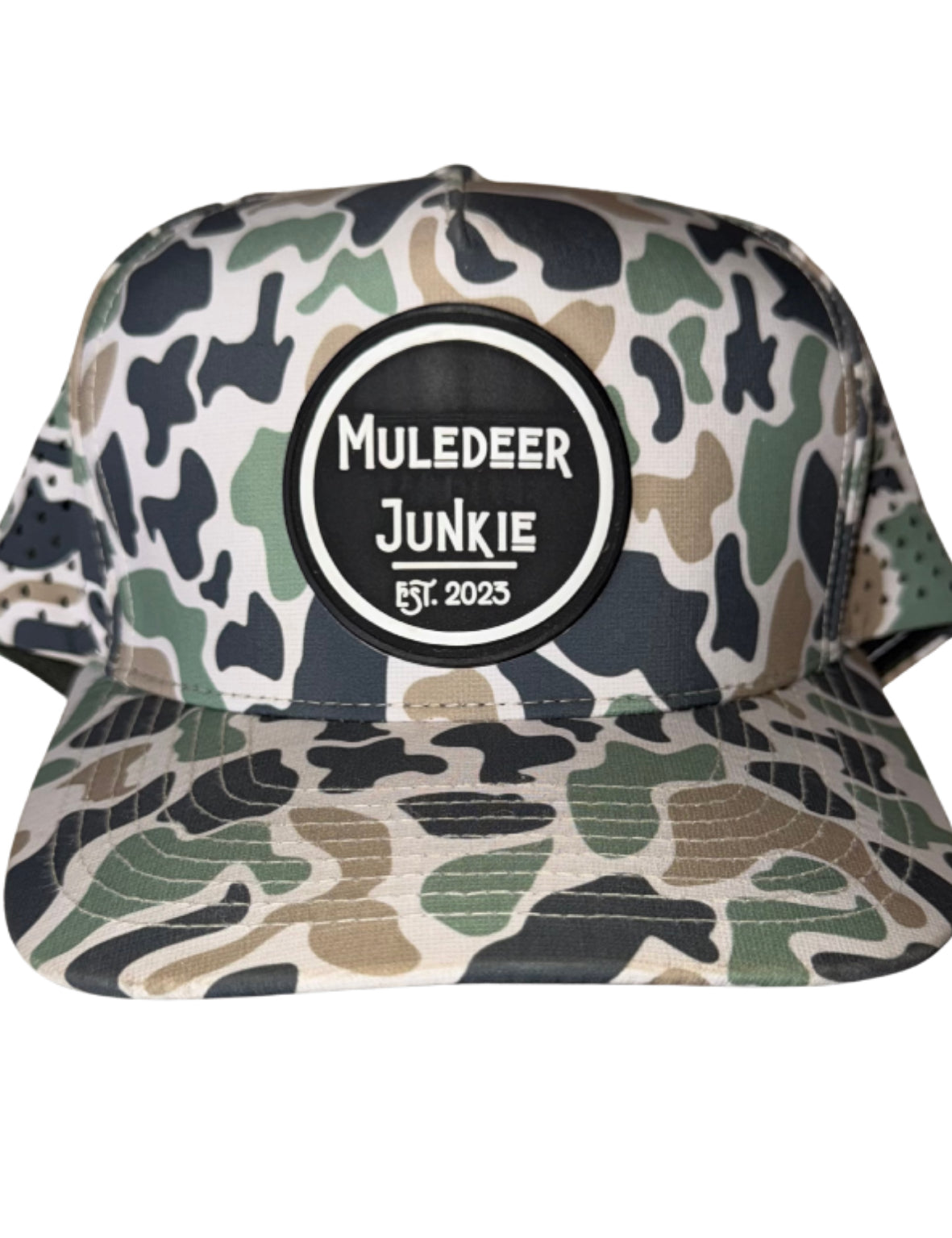 Duck Camo - P.V.C Logo Old School Hat