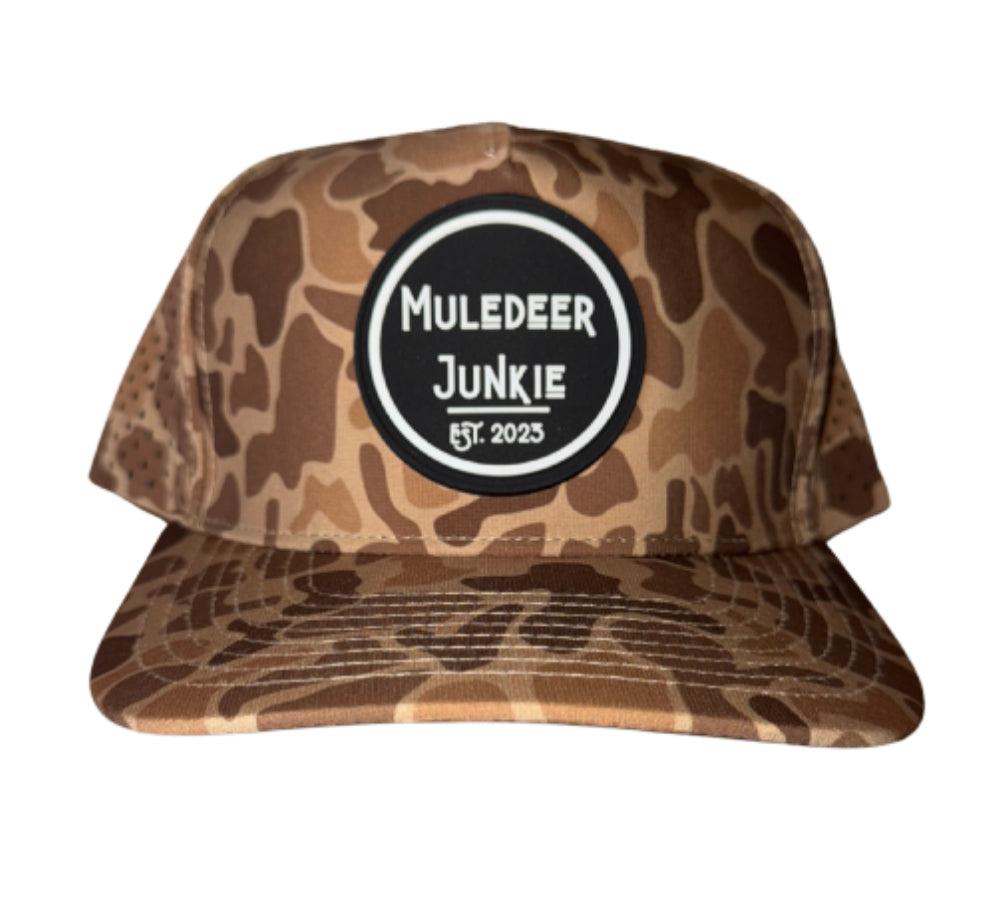Duck Camo - P.V.C Logo Old School Hat