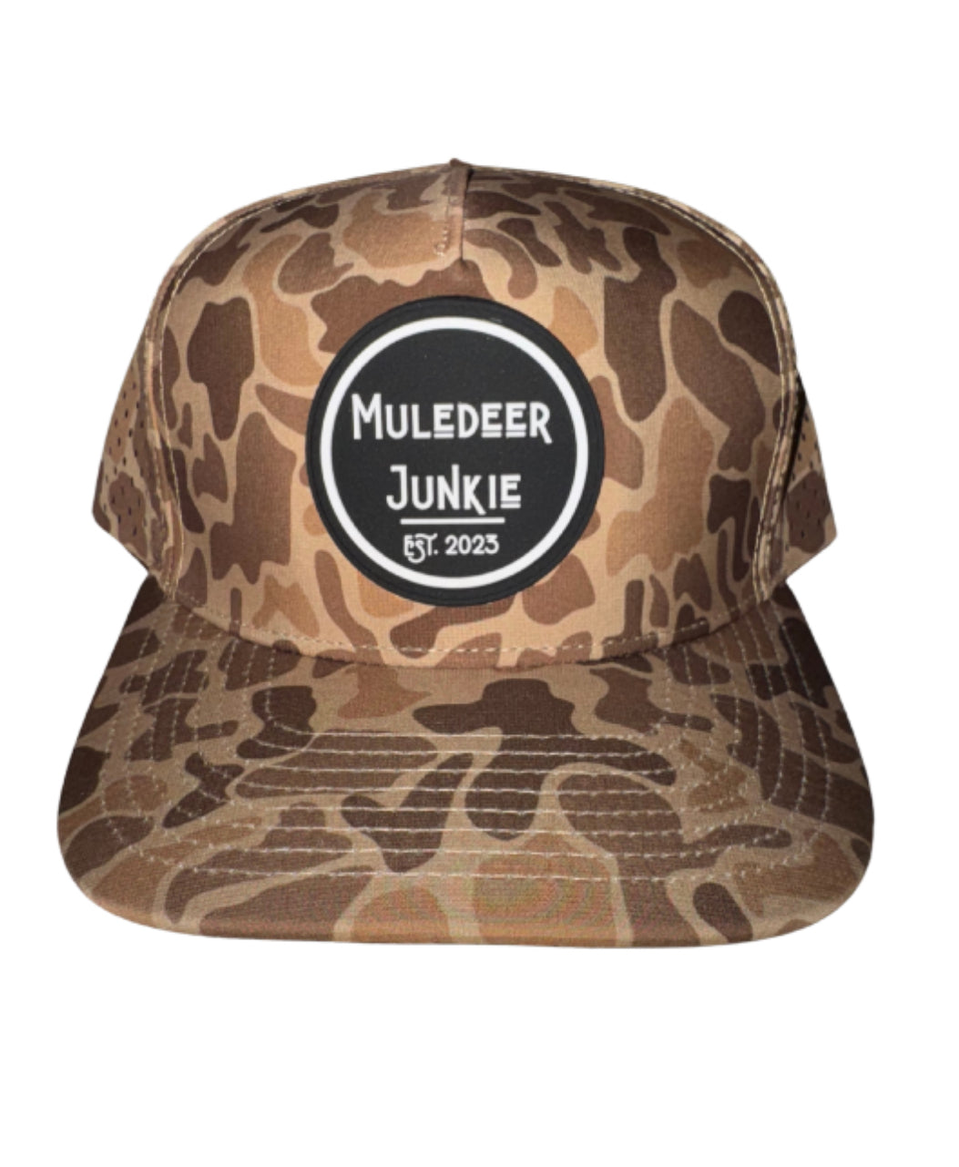 Duck Camo - P.V.C Logo Old School Hat