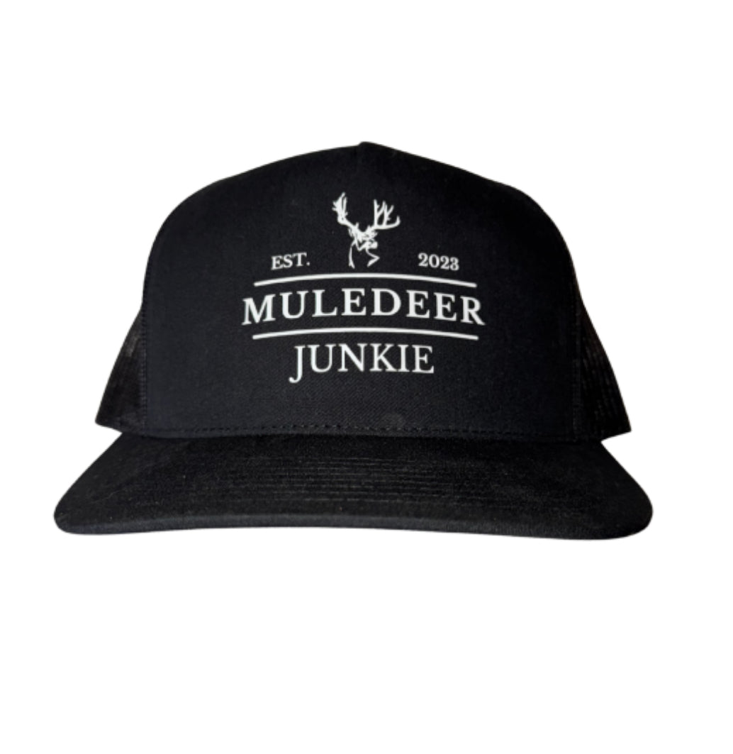 Black M.D.J. Classic Muley Logo Hat