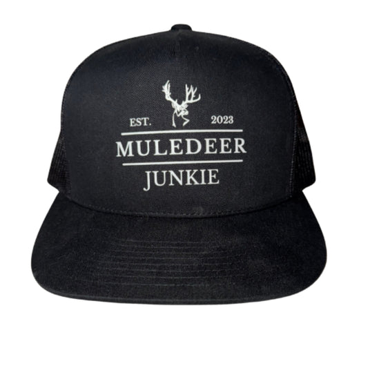 Black M.D.J. Classic Muley Logo Hat