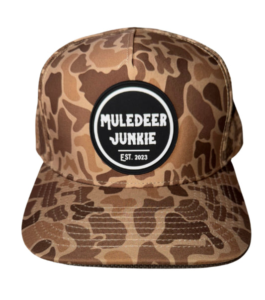 Duck Camo - P.V.C Logo Old School Hat